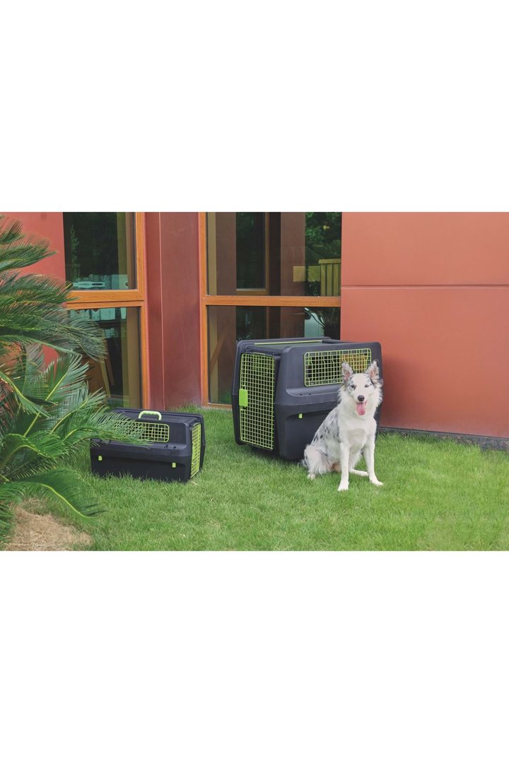 M-PETS Köpek Taşıma Kafesi Tekerlekli (L) görsel 3