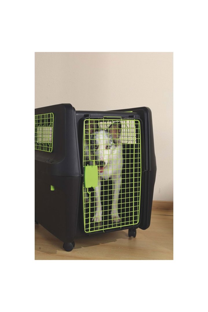 M-PETS Köpek Taşıma Kafesi Tekerlekli (L) görsel 6