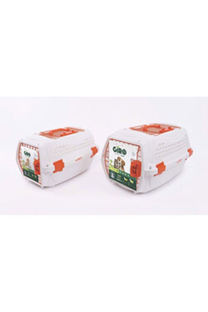 M-Pets Eco Giro Taşıma Çantası Beyaz/Turuncu (M) görsel 6