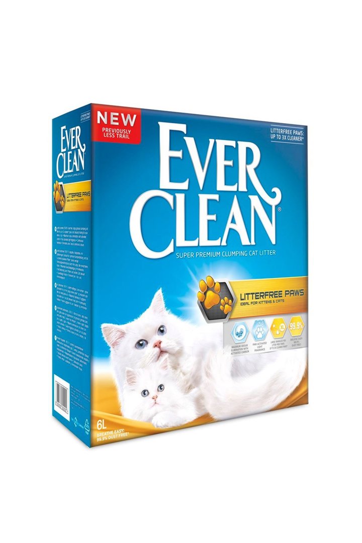 Ever Clean Kedi Kumu Patilere Yapışmayan  6 L görsel 2