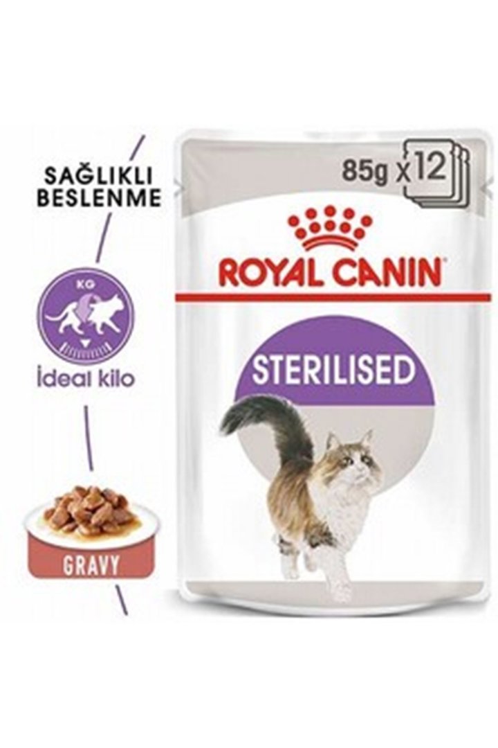 Royal Canin Kısır Kedi Yaş Maması Gravy 85 G görsel 3
