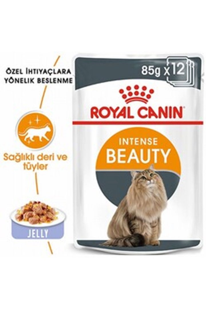 Royal Canin Kedi Yaş Maması Hair Skin Jöle 85 G görsel 5