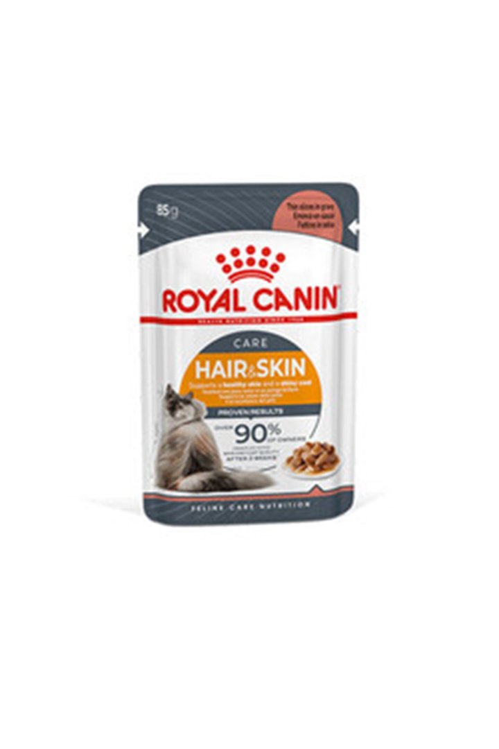Royal Canin Kedi Yaş Maması Hair Skin 85 G görsel 7