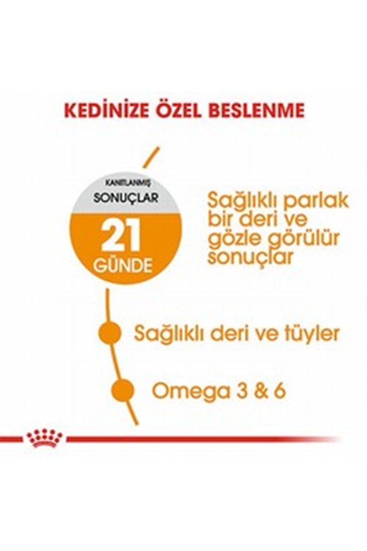 Royal Canin Kedi Maması Tüy Ve Deri Sağlığı 2 Kg görsel 6