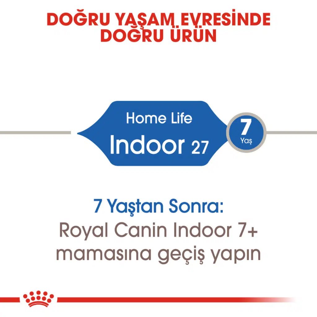 Royal Canin Kedi Maması Indoor27 2 Kg görsel 3