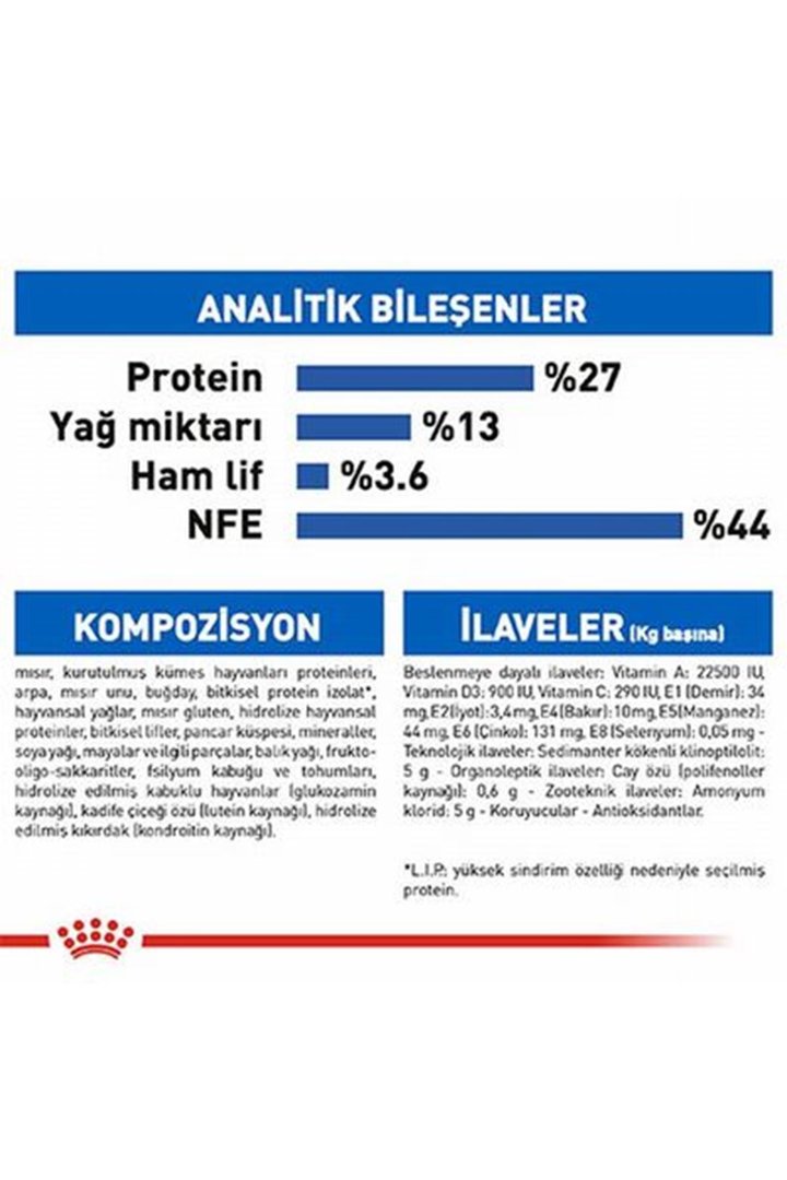 Royal Canin Kedi Maması 7+ Indoor27 3.5 Kg görsel 6