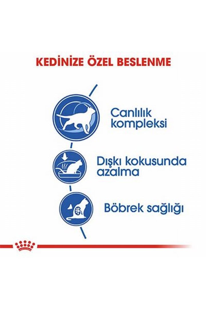 Royal Canin Kedi Maması 7+ Indoor27 1.5 Kg görsel 3