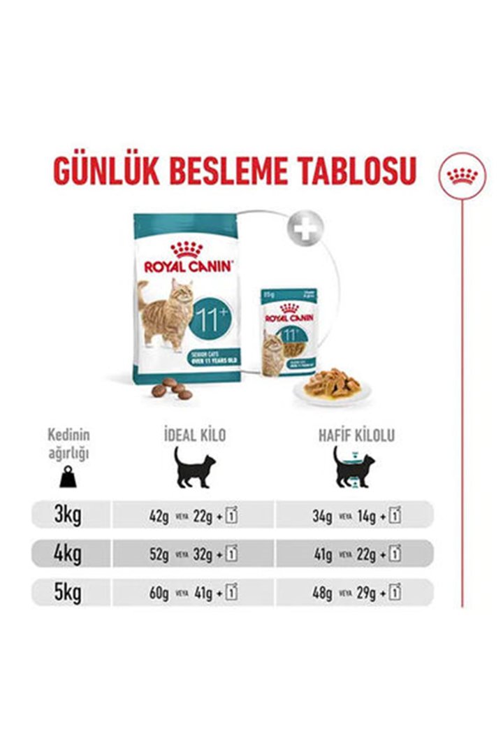 Royal Canin Kedi  Maması 11+ Ageing 2 Kg görsel 5