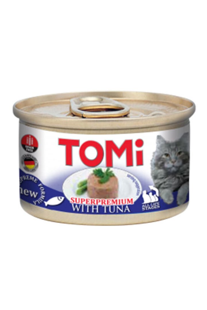 Tomi Kedi Yaş Maması Ton Balıklı 85 G