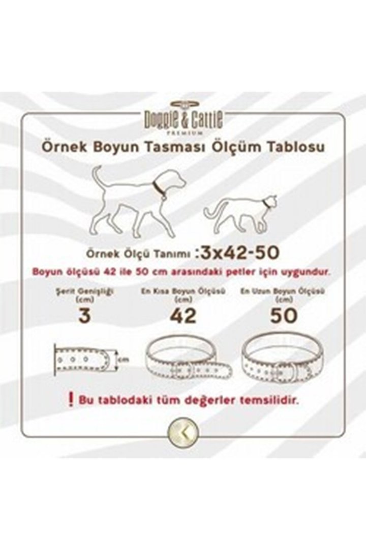 Doggie Köpek Boyun Tasması Royal Mavi 3*42-50 Cm görsel 2