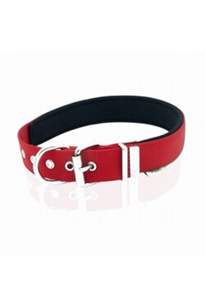 Doggie Köpek Boyun Tasması Kırmızı 3*42-50 Cm