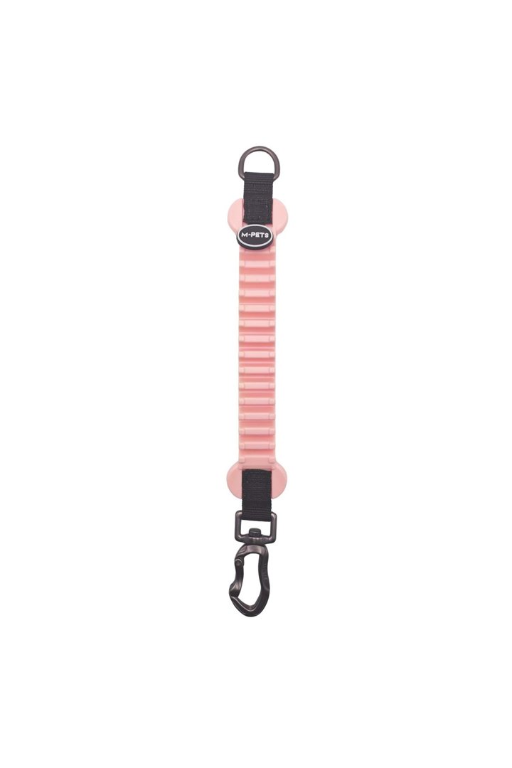 M-Pets Köpek İçin Şok Emici Ara Kayış Pembe 25 Cm görsel 3