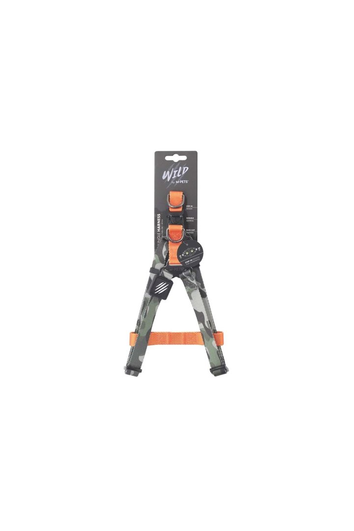 M-Pets Köpek Göğüs Tasması Wild Jungle Harness (M)
