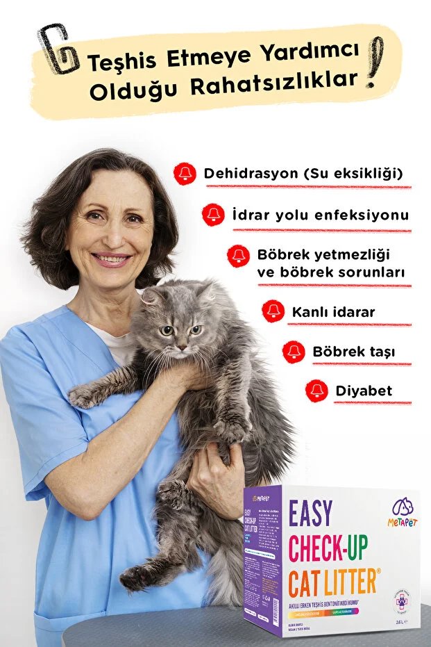 Metapet Kedi Kumu Renk Değiştiren 2.6 Lt görsel 4