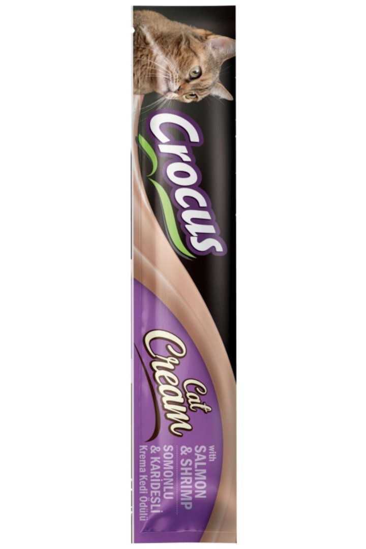 Crocus Kedi Kreması Somonlu Ve Karidesli 15 G