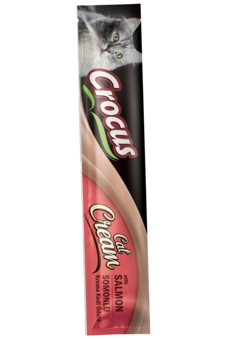 Crocus Kedi Kreması Somonlu 15 G