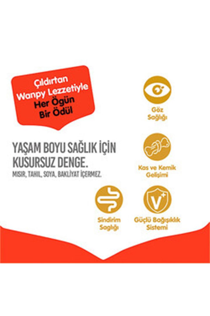 Wanpy Yavru Kedi Maması Tavuklu Tahılsız 1.5 Kg görsel 4