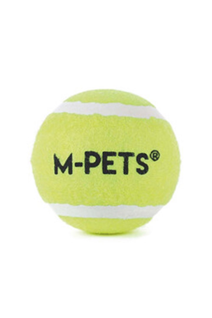 M-Pets Köpek Oyuncağı Tenis Topu Sarı 3'Lü 5 Cm görsel 2