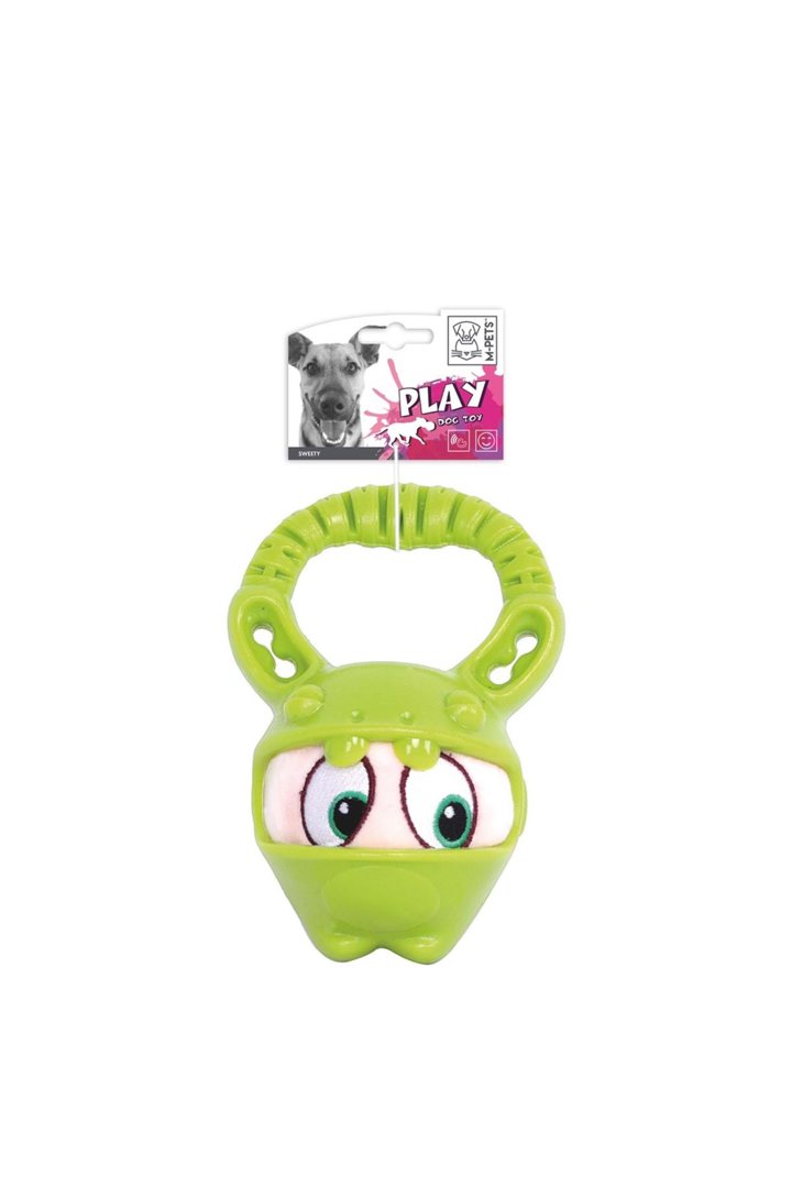 M-Pets Köpek Oyuncağı Sweety Kauçuk Oyuncak Yeşil