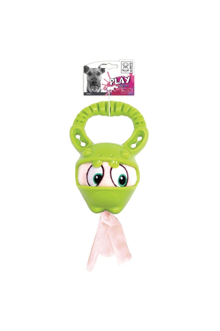 M-Pets Köpek Oyuncağı Sweety Kauçuk Oyuncak Yeşil görsel 2