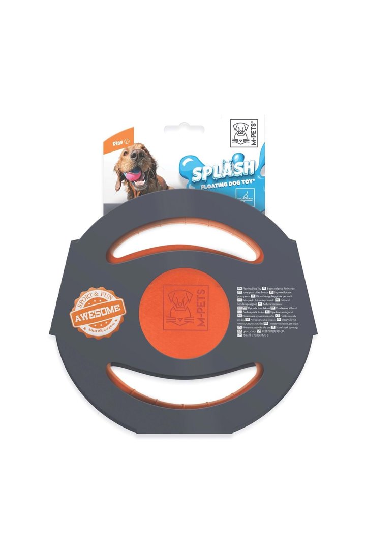 M-Pets Köpek Oyuncağı Suda Yüzen Frizbi 23*23*3 Cm görsel 2