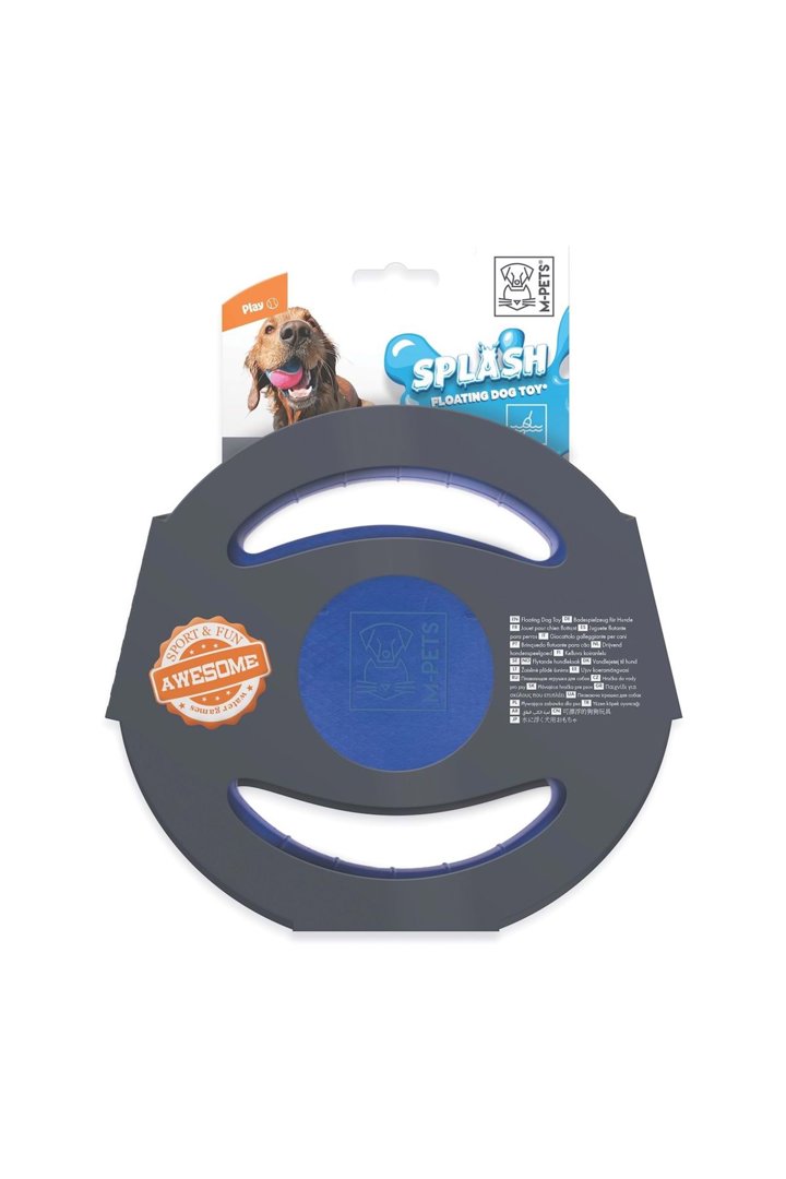 M-Pets Köpek Oyuncağı Suda Yüzen Frizbi 23*23*3 Cm görsel 3