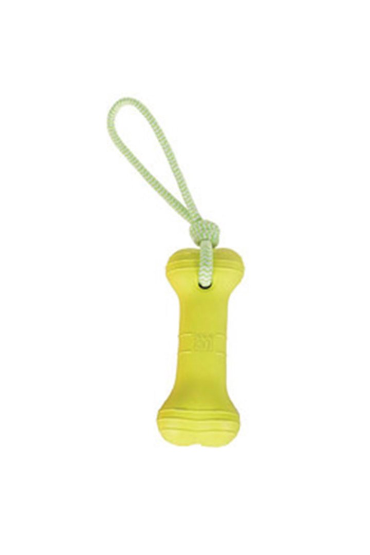 M-Pets Köpek Oyuncağı Splash Bones Halatlı Turuncu görsel 4