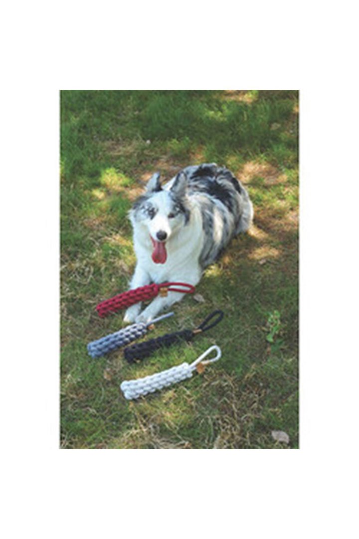M-Pets Köpek Oyuncağı Örgü Beyaz 34 Cm görsel 2