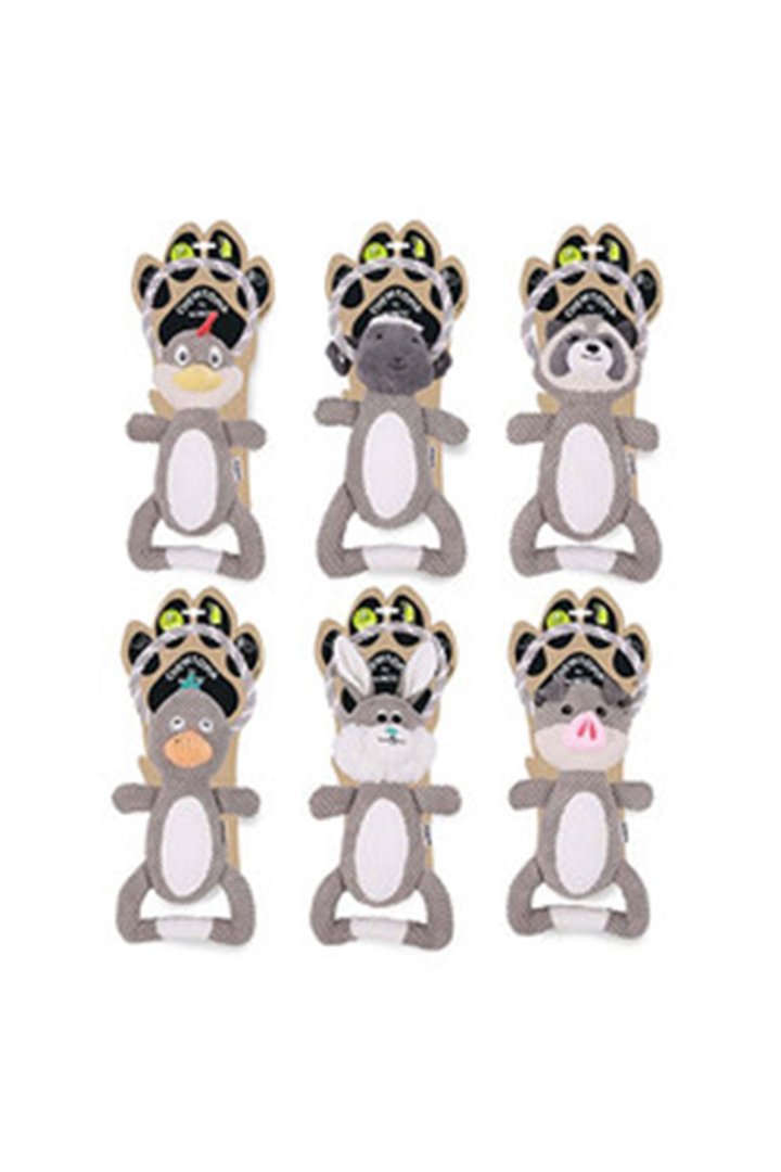 M-Pets Köpek Oyuncağı Eco Chewtopia Ördek görsel 2