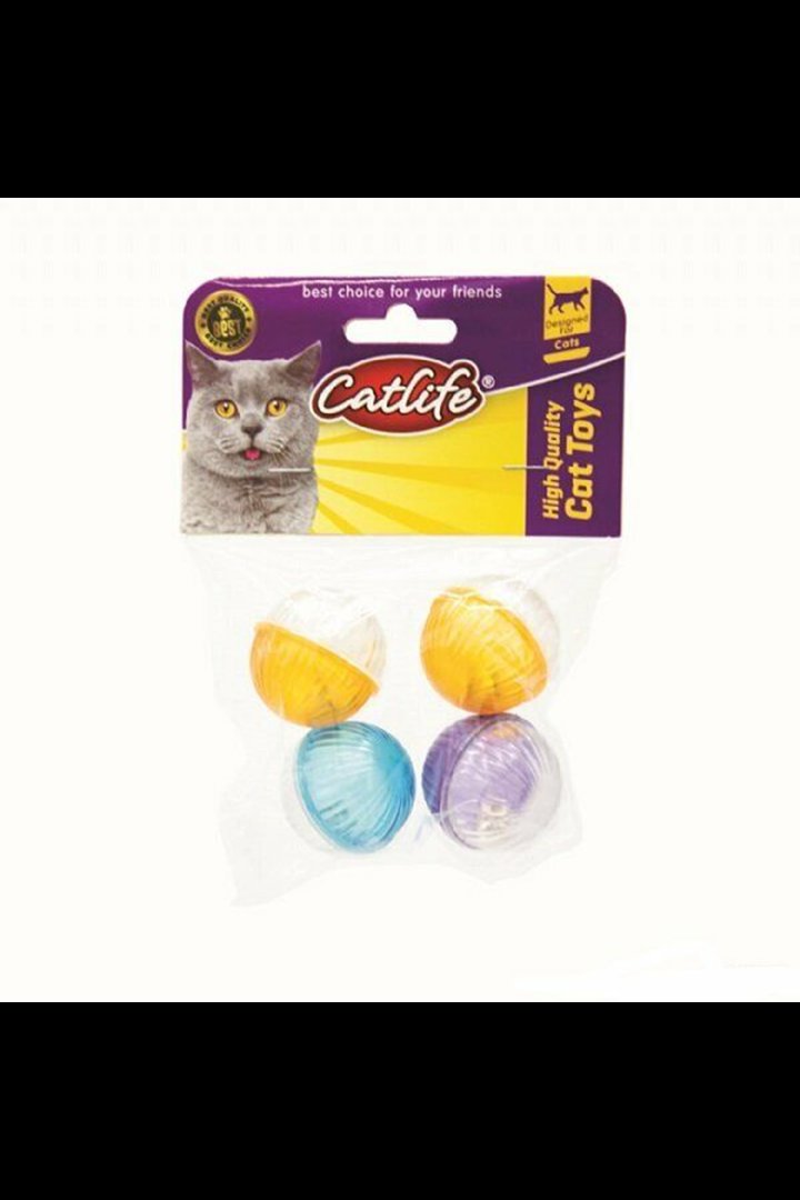 Catlife Kedi Oyuncağı Zilli 4'lü Paket