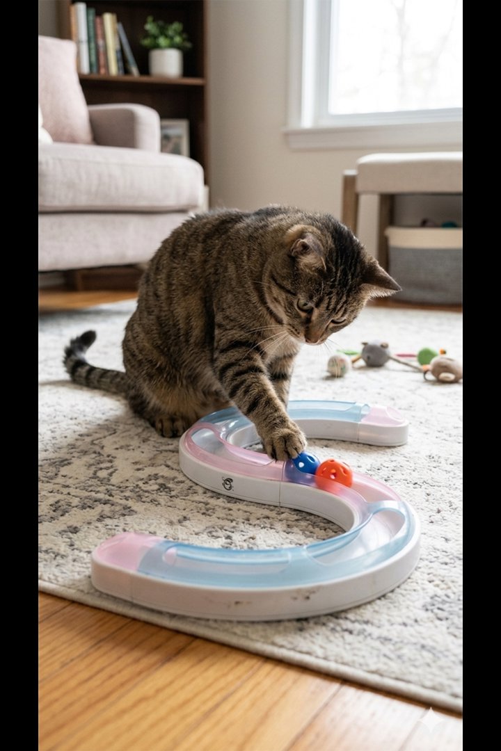 Catlife Kedi Oyuncağı Oyun Tüneli Üçlü