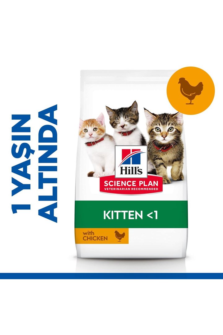 Hill's Yavru Kedi Maması Tavuklu 1,5 Kg