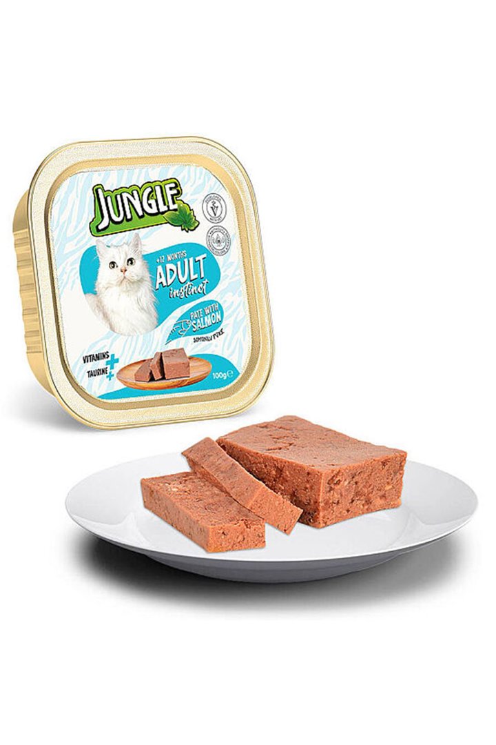 Jungle Kedi Yaş Maması Balıklı 100 G görsel 2