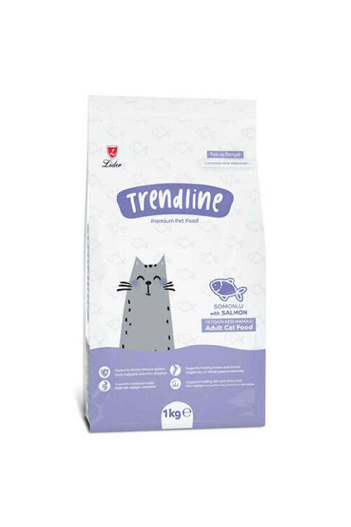 Trendline Kedi Maması Somonlu 1 Kg