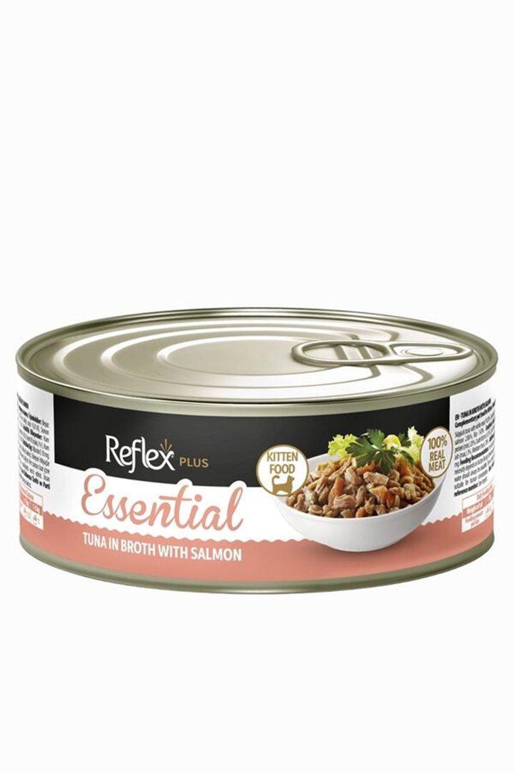 ReflexPlus Yavru Kedi Yaş Mama Ton Balık,Somon 70G görsel 2