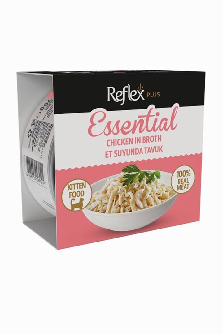 Reflex Plus Yavru Kedi Yaş Maması Tavuklu 70 G görsel 3