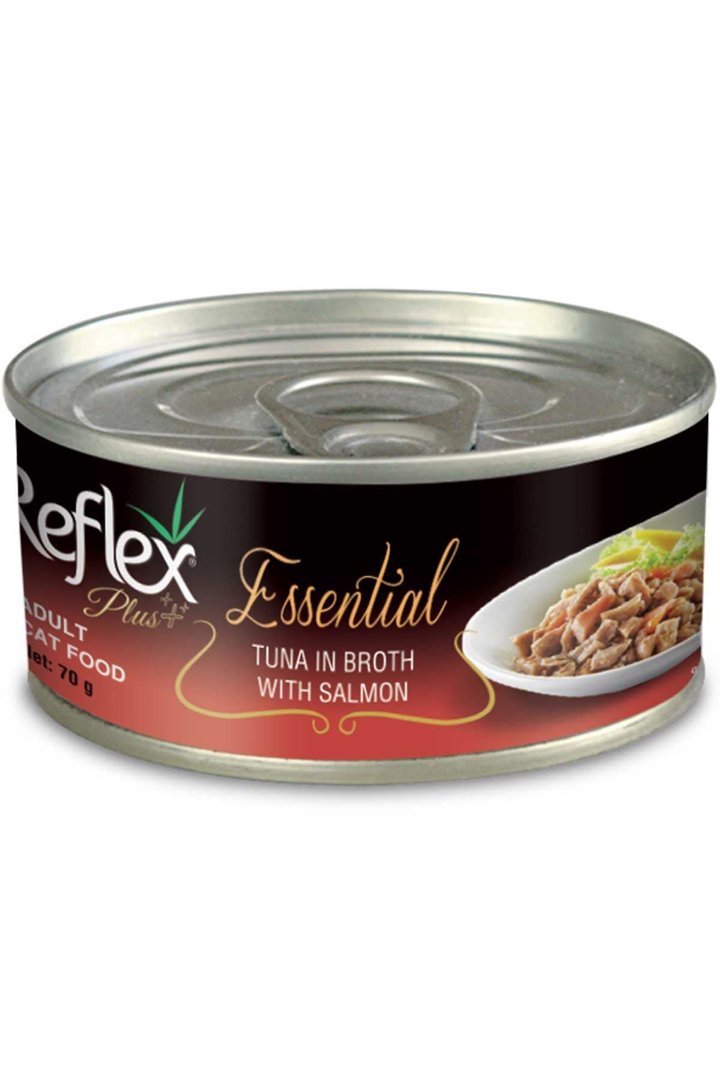 Reflex Plus Kedi Yaş Maması Somon, Ton Balıklı 70G görsel 2