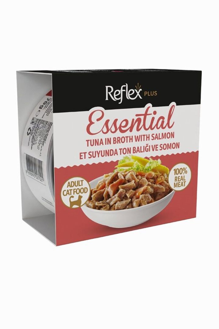 Reflex Plus Kedi Yaş Maması Somon, Ton Balıklı 70G görsel 3