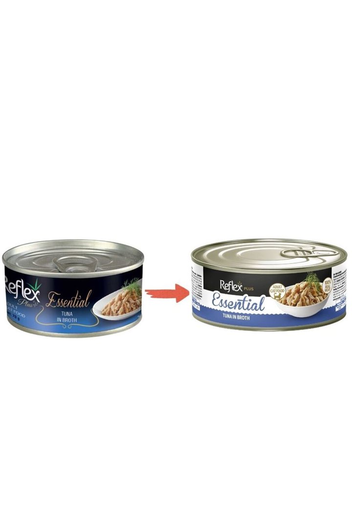 Reflex Plus Kedi Yaş Maması Atlantik Ton Balığı70G görsel 3