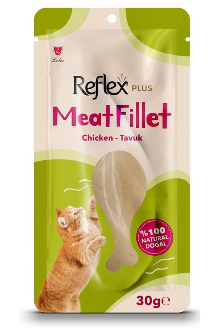 Reflex Plus Kedi Ödül Maması Tavuk Fileto 30 G