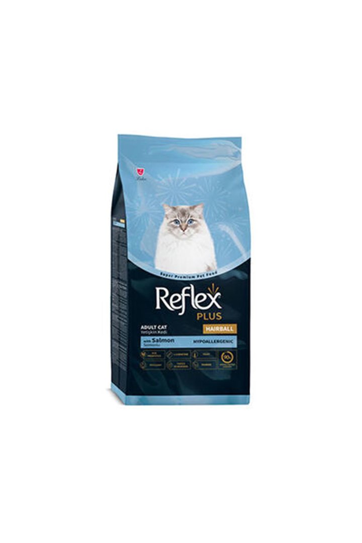 Reflex Plus Kedi Maması Hairball Somonlu 1.5 Kg