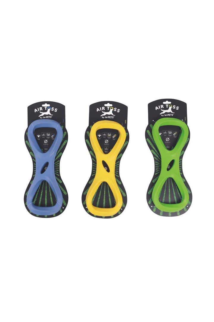 M-Pets Köpek Oyuncağı Air Toss Twist Yeşil
