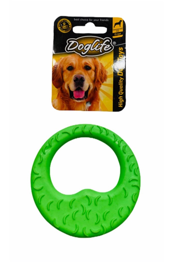 Doglife Yavru Köpek Oyuncağı Ring Karışık Renkli görsel 2