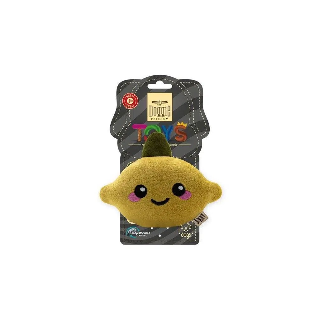 Doggie Köpek Oyuncağı Peluş Limon 11 Cm