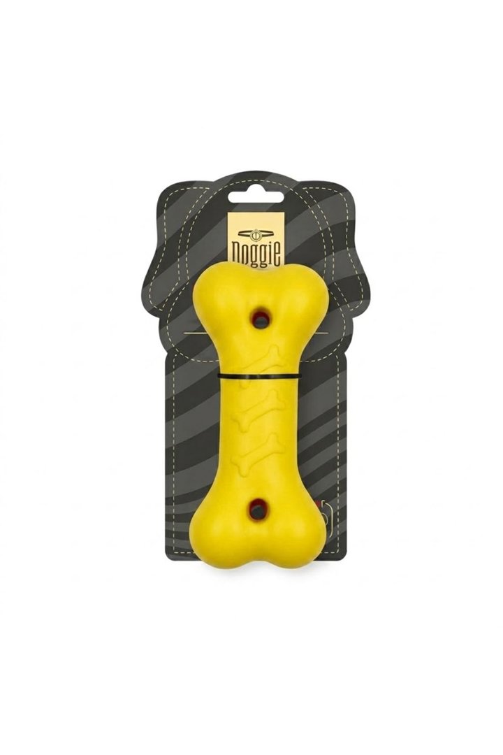 Doggie Köpek Oyuncağı Kemik Sarı 20 Cm