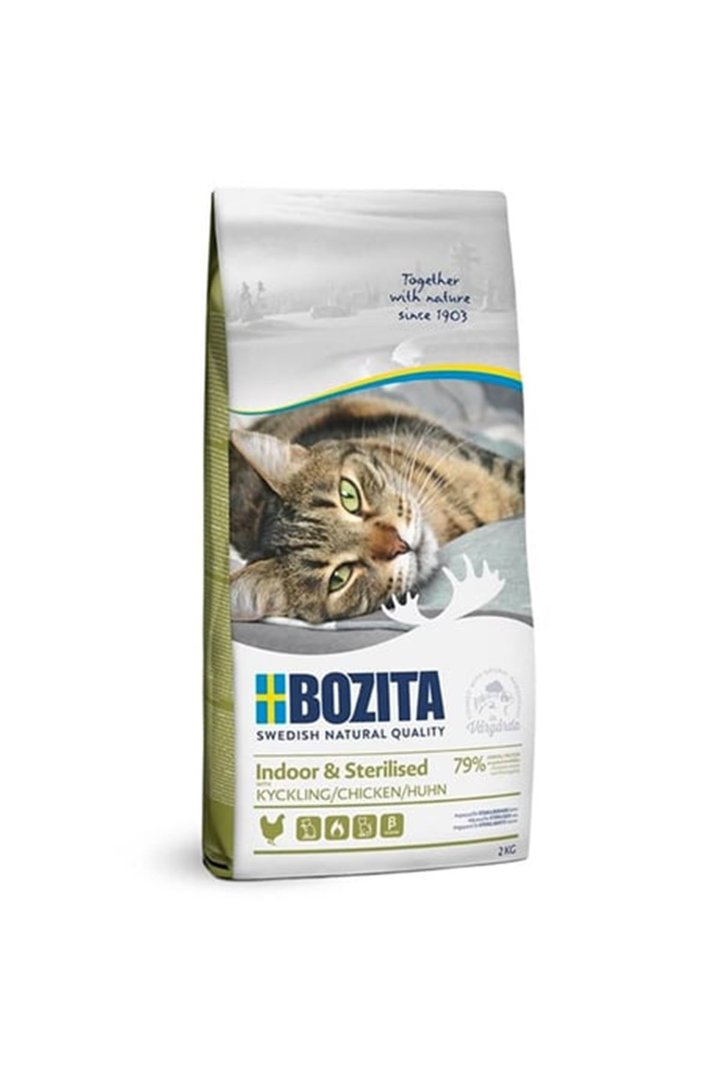 Bozita Kısır Kedi Maması Tavuklu 2 Kg