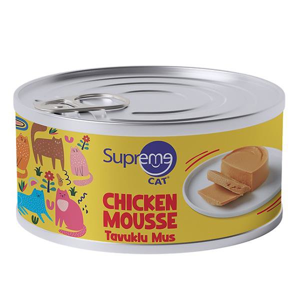 Supreme Kedi Yaş Maması Tavuklu 85 G