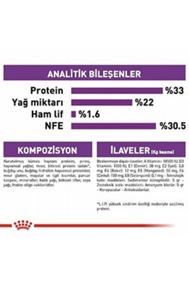 Royal Canin Kedi Maması Sensible33 4 Kg görsel 3