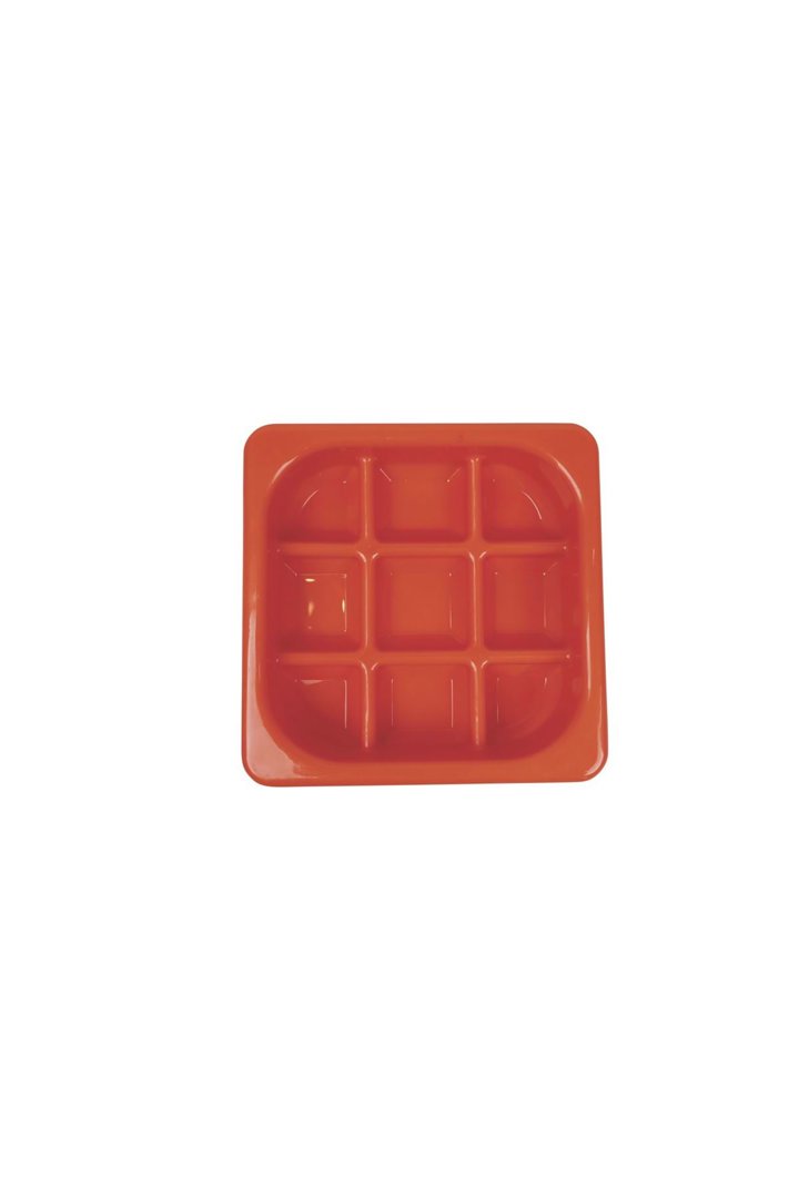 M-Pets Waffle Yavaş Beslenme Kabı Turuncu 1500 Ml görsel 2