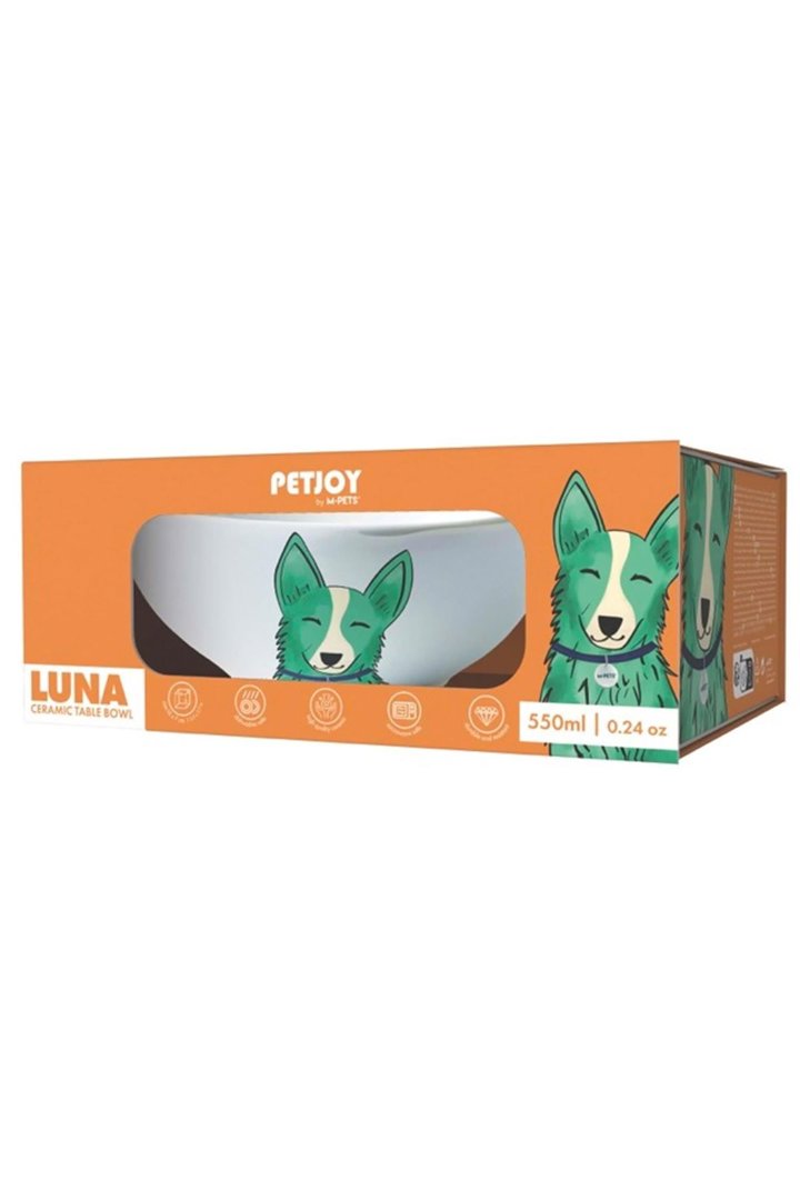 M-Pets Mama ve Su Kabı Seramik 550 Ml görsel 2